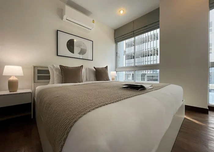 Near Bts Thonglo L Large 57sqm L Pool And Gym 度假居 曼谷