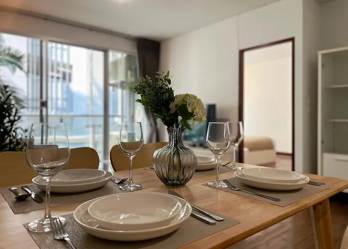 度假居 Near Bts Thonglo L Large 57sqm L Pool And Gym 曼谷