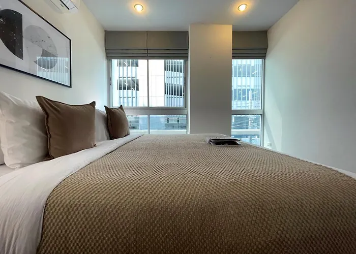 度假居 Near Bts Thonglo L Large 57sqm L Pool And Gym 曼谷